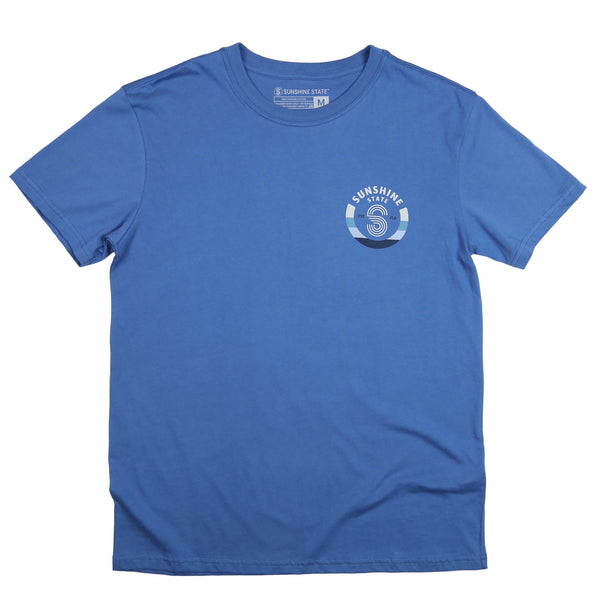 S BADGE TEE - CAPTAINS BLUE - Sunshine State®