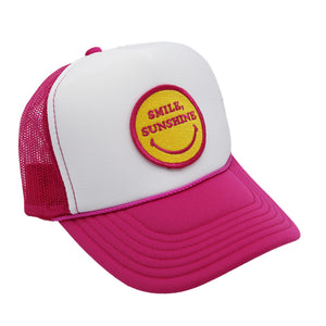 SMILE SUNSHINE FOAM TRUCKER - PINK - Sunshine State®