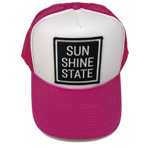 SUNSHINE STATE® FOAM TRUCKER - PINK - Sunshine State® Goods