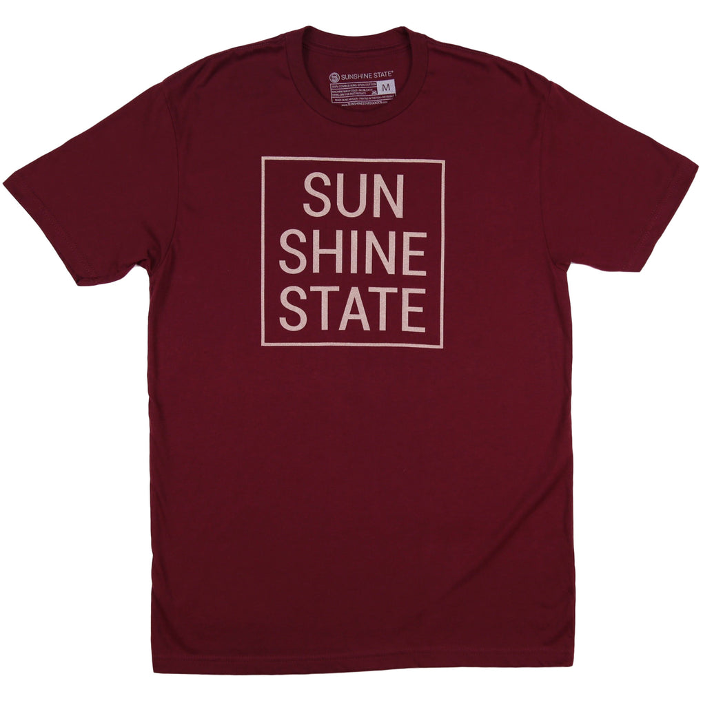SUNSHINE STATE® TEE - GARNET - Sunshine State®