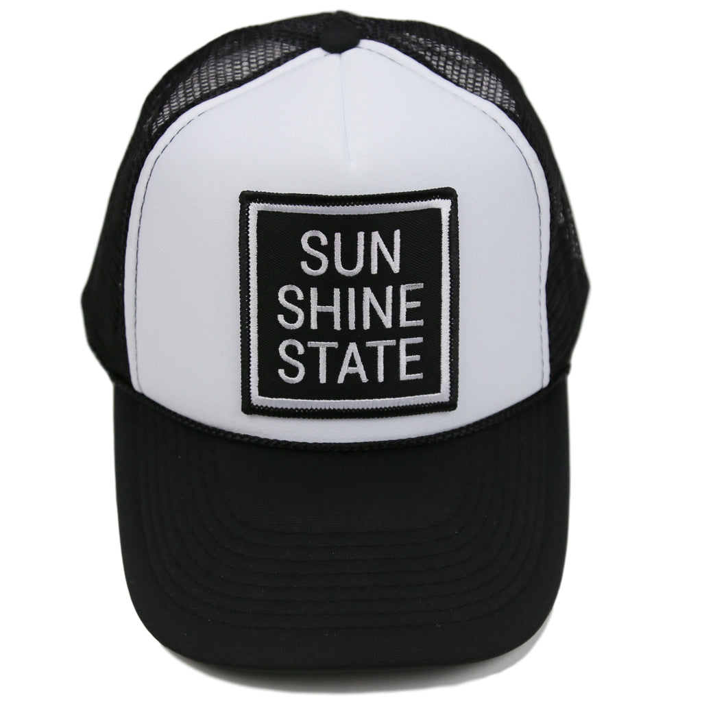 SUNSHINE STATE® FOAM TRUCKER - BLACK - Sunshine State® Goods