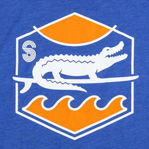 SURF GATOR SUNSET TRIBLEND TANK - RETRO ROYAL - Sunshine State®